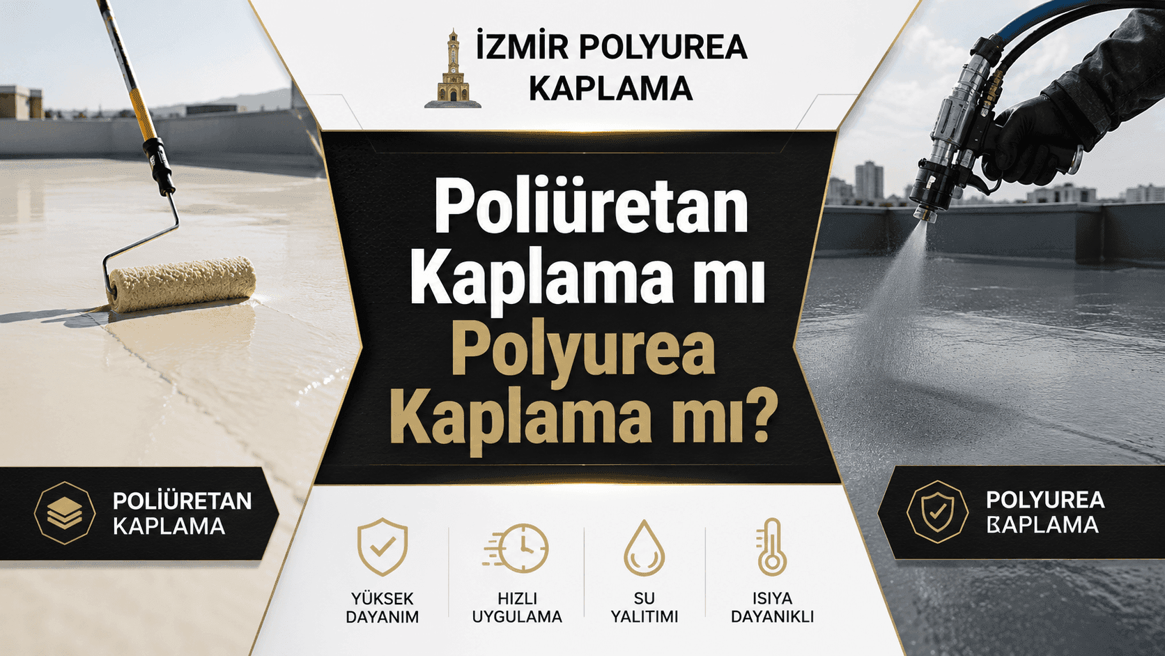 Poliüretan kaplama mı polyurea kaplama mı karşılaştırma görseli